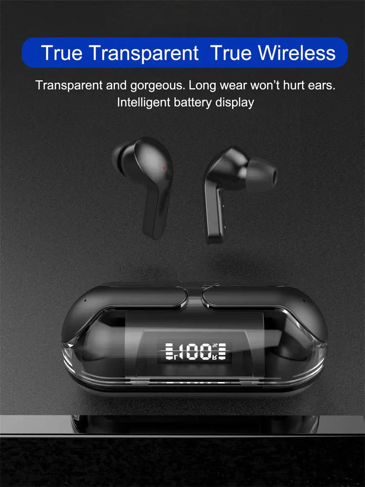 Crystal Wireless Earphones - Transparent Air 33 Prime Deals