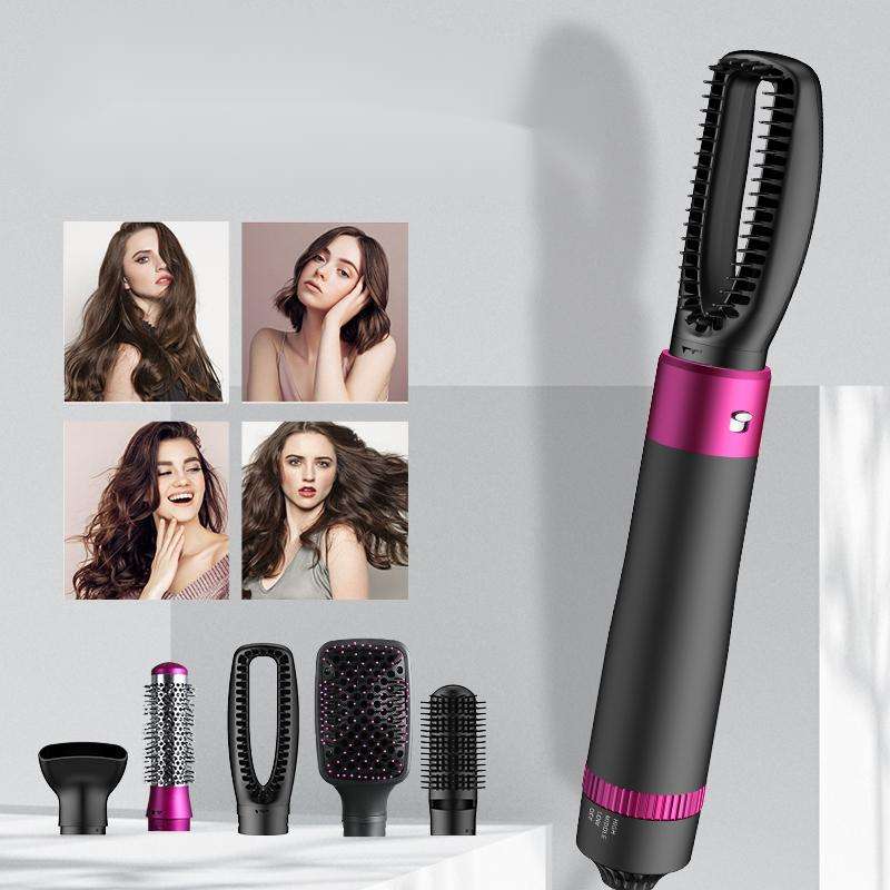 Hot Air Brush: Dry, Style, and Volumize with Ionic Technology (5-in-1) Prime Deals