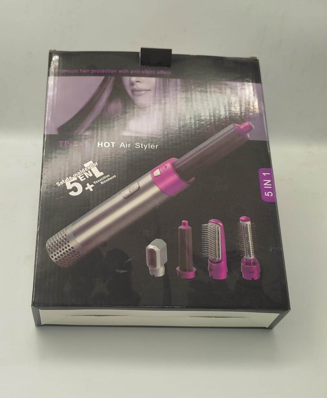 Hot Air Brush: Dry, Style, and Volumize with Ionic Technology (5-in-1) Prime Deals