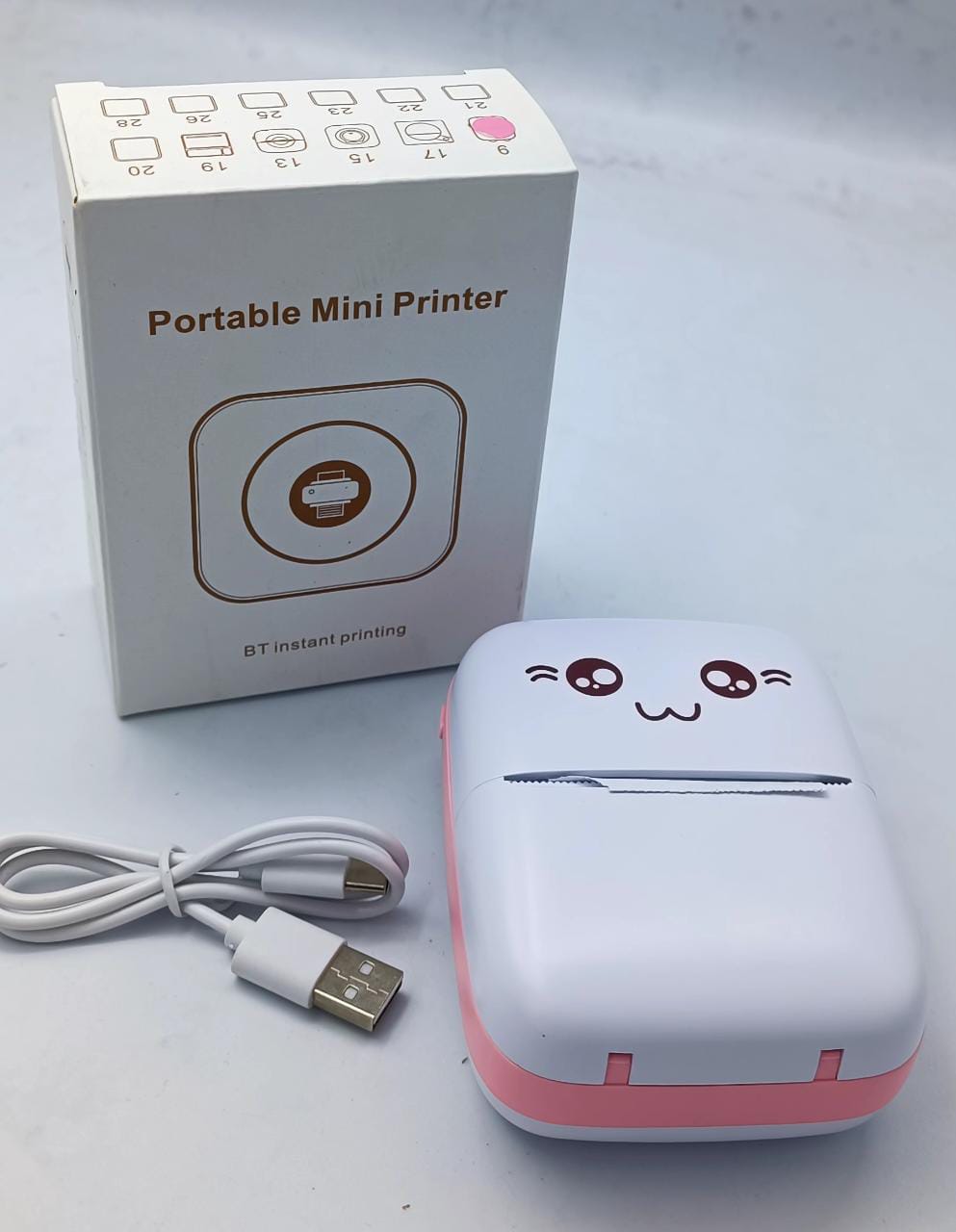 Portable Mini Pocket Printer BT Thermal Printer Prime Deals