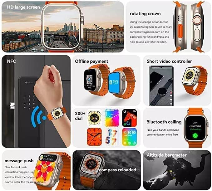 T800 Smartwatch 1.99 inch Prime Deals